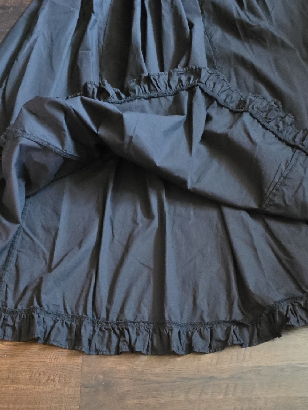 Free People Strapless Black Full-Length Women’s Dress - Picture 2 of 11